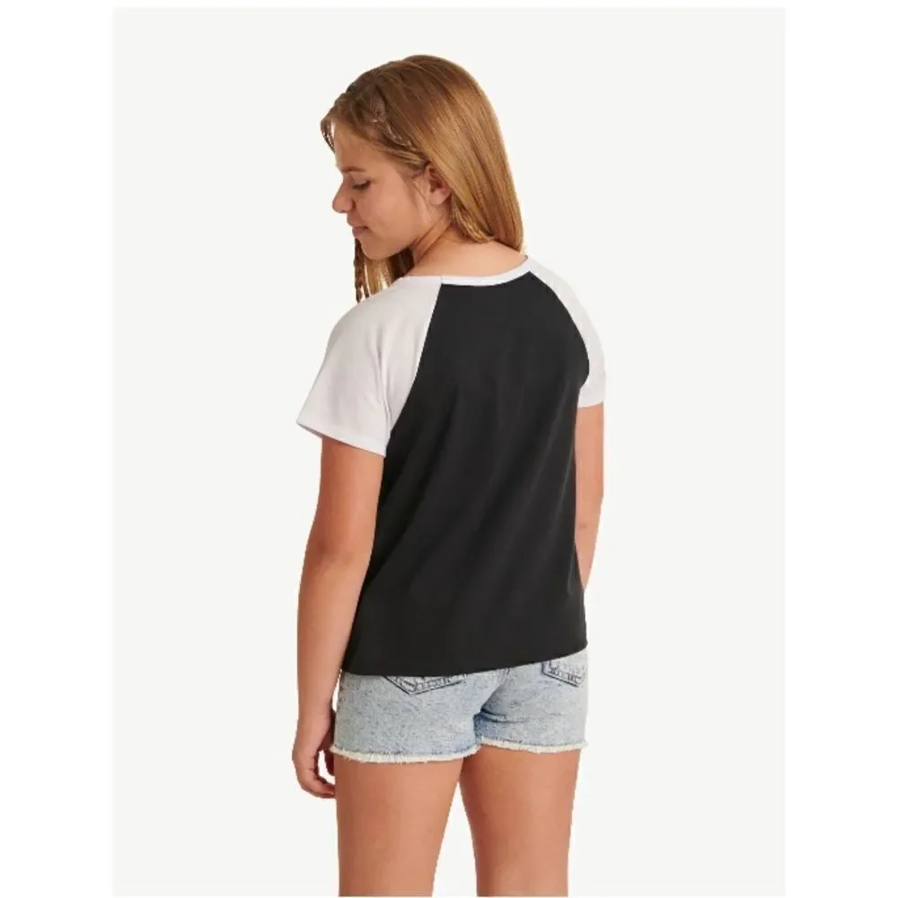 Justice Girls Lightweight Knot Front Shirt & Tank Top 2-Count Size XS 4/5